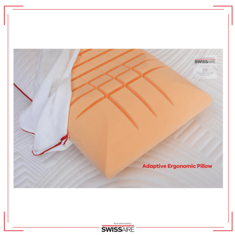 SwissAire Adaptive Ergonomic Pillow
