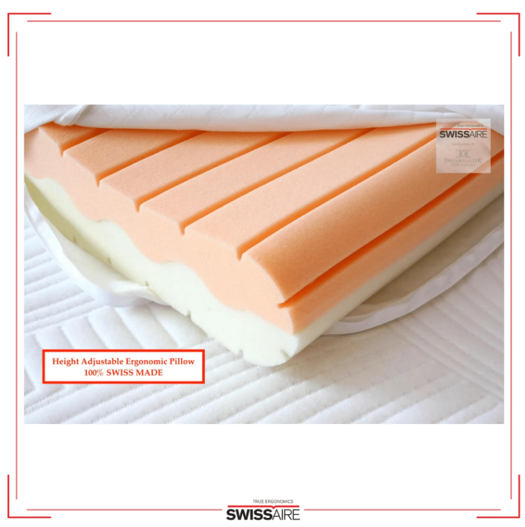 SwissAire 5 in 1 Ergonomic Pillow