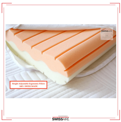 SwissAire 5 in 1 Ergonomic Pillow