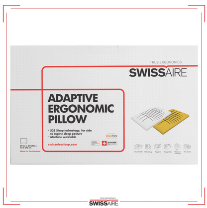 SwissAire Adaptive Ergonomic Pillow